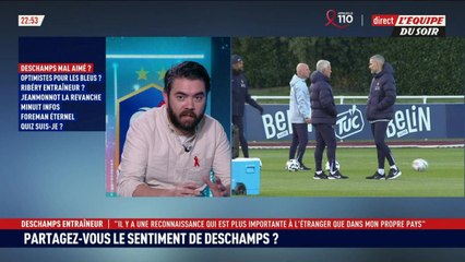 Didier Deschamps est-il mal aimé en France ? - L'Équipe du Soir - extrait