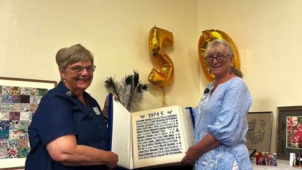 Embroiderers Guild Victoria South Western Branch celebrates 50 years.