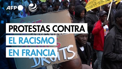 Más de 90.000 manifestantes protestan en Francia contra el racismo