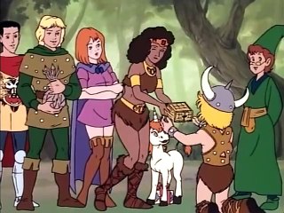 Dungeons & Dragons 08  Servant of Evil, Action Adventure Fantasy, animation, ダンジョンズ&ドラゴンズ アニメーション