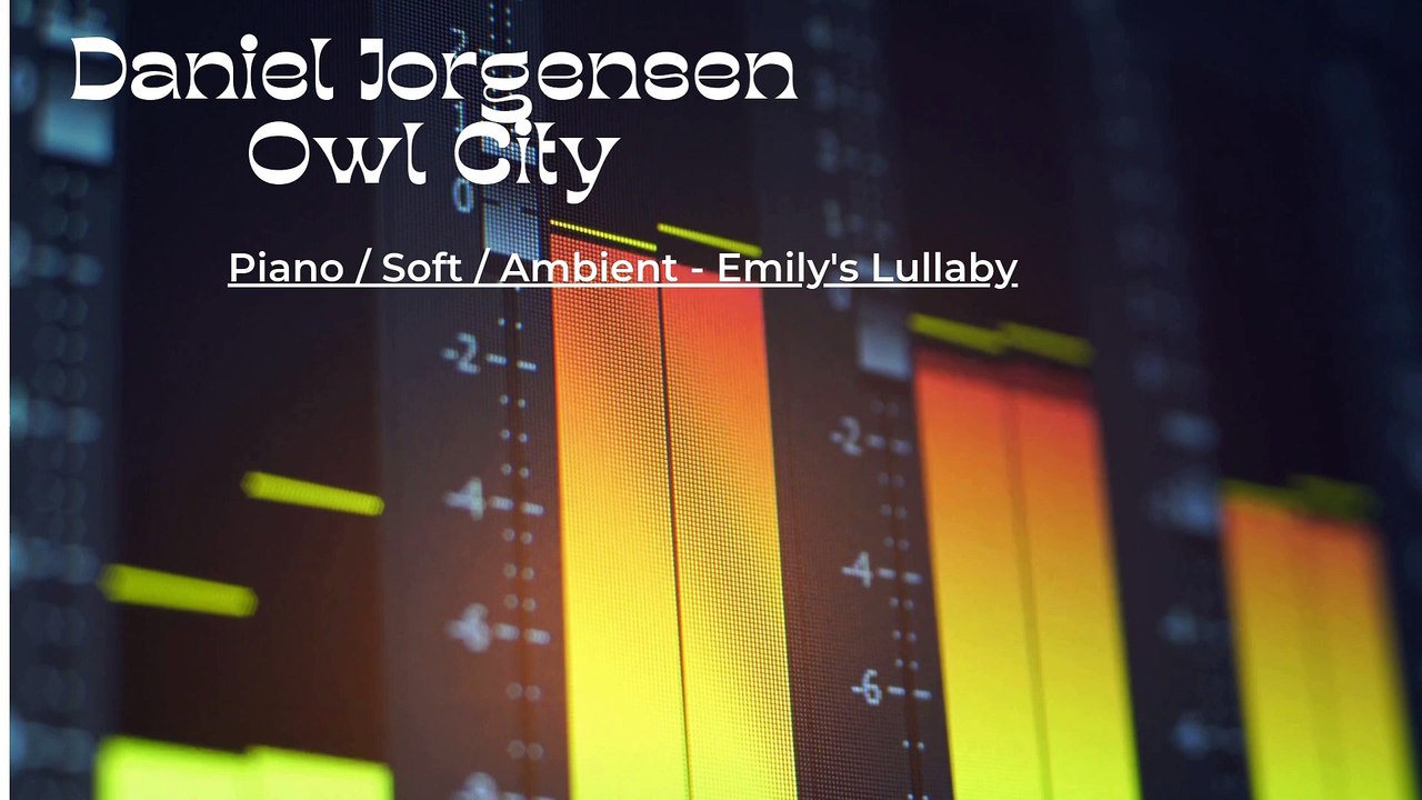 Daniel Jorgensen Carinthia - Piano / Soft / Ambient - Emily's Lullaby