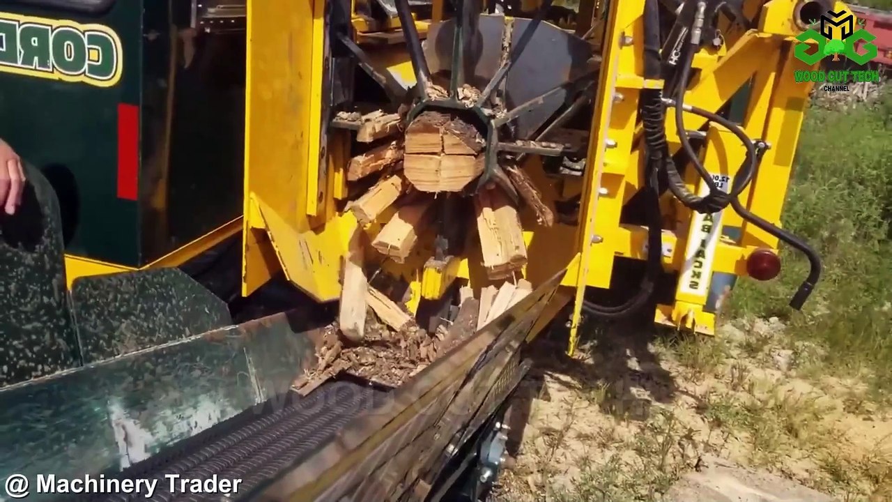 Fastest Automatic Firewood Processing Machine ｜ Homemade Modern Wood Cutting Chainsaw Machines #10