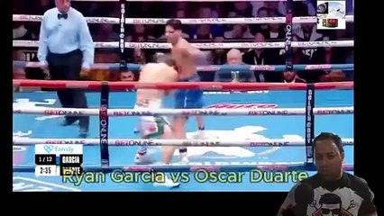 Ryan Garcia vs Oscar Duarte HIGHLIGHTS KNOCKOUT