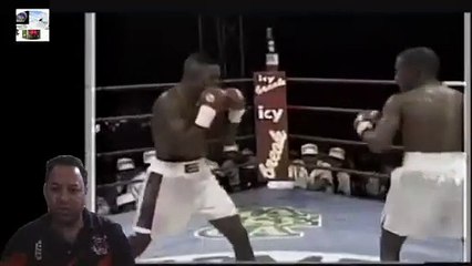 derribó a trinidad y se levanto con furia   Felix Tito Trinidad Vs Oba Carr Highlights