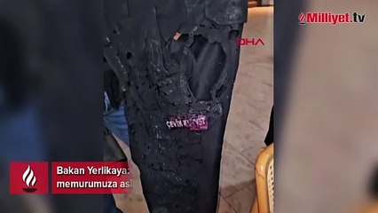 Saraçhane'de polise asitli saldırı!