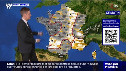 Une journée encore très instable sur l'ensemble de l'Hexagone