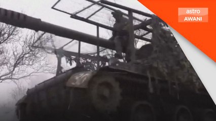 Dron rusia serang Kyiv, 7 cedera dan kebakaran tercetus