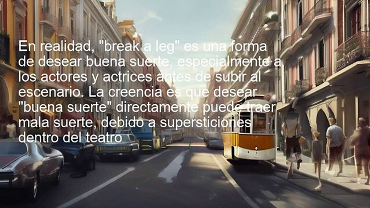 _Desmitificando 'Break a Leg'_