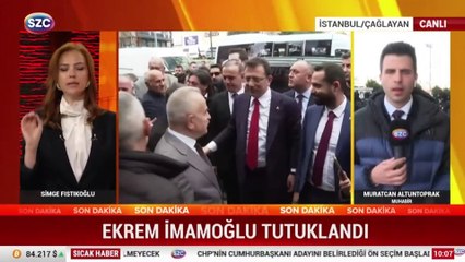 Ekrem İmamoğlu tutuklandı