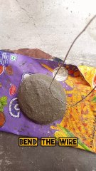 Trash to treasure/craft /cement craft/home decor/waste to decore