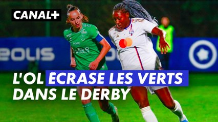 D1 (F) : L'OL remet une claque à Saint-Étienne dans le derby