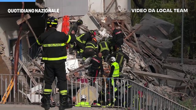 Roma, esplosione a Monteverde: crolla palazzina