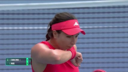 Miami - Sabalenka passe tranquillement en huitièmes