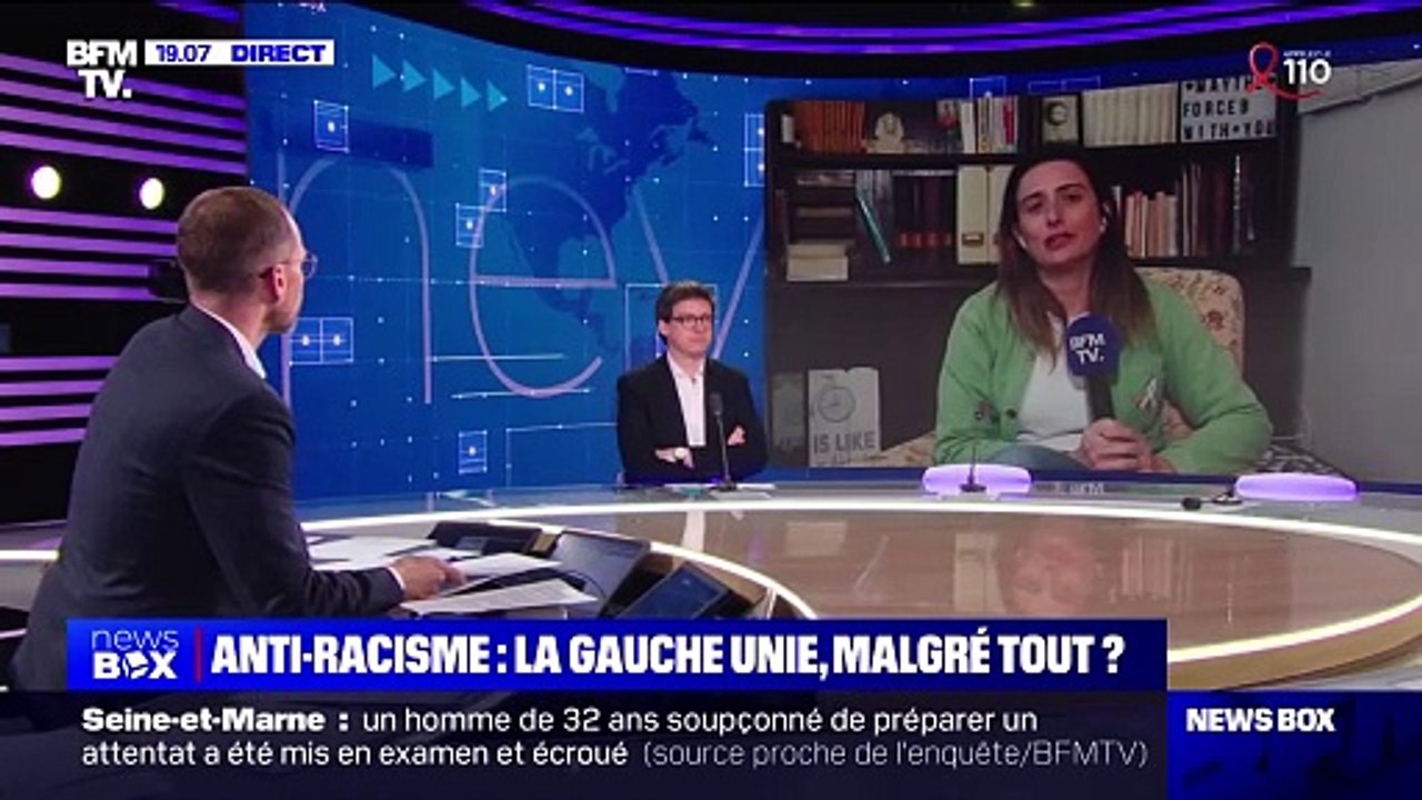 Marine Tondelier s’agace face à une remarque d’un présentateur de BFMTV par rapport à la caricature de Cyril Hanouna