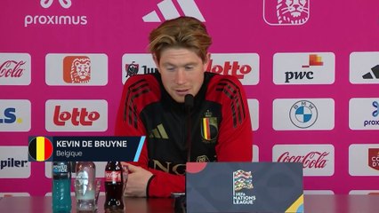De Bruyne : "Pour le sélectionneur, ce n'est pas facile"