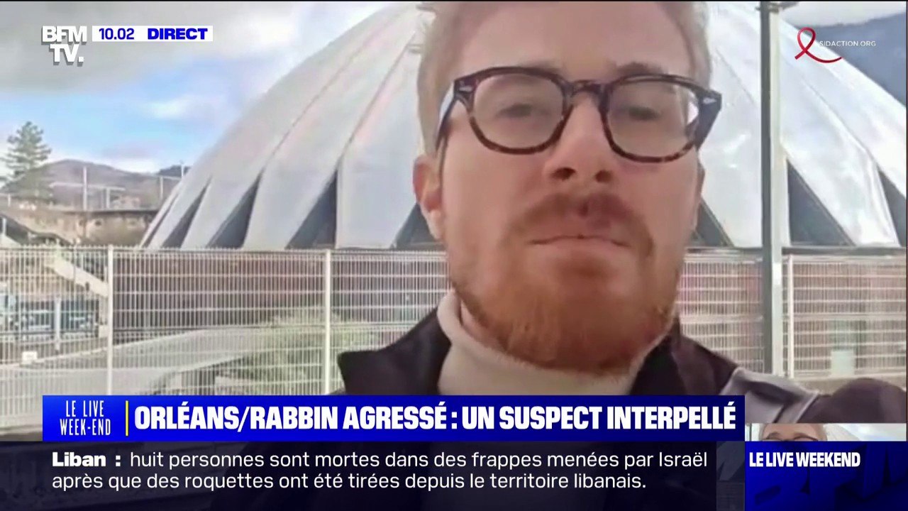 Rabbin agressé à Orléans: "Quand on frappe un rabbin, ce qu'on a envie de frapper, c'est le judaïsme visible", analyse Yossef Murciano (UEJF)