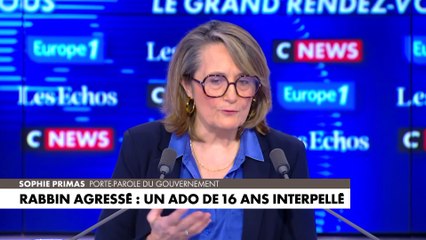 Rabbin agressé à Orléans en pleine rue : «C'est insupportable», réagit la porte-parole du gouvernement