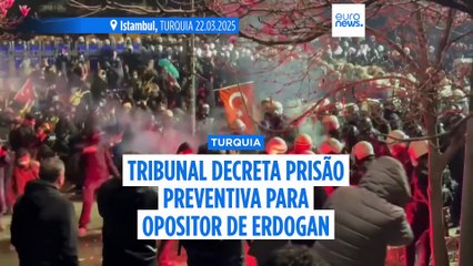 Tribunal decreta prisão preventiva para opositor de Erdogan. Imamoglu rejeita todas as acusações.