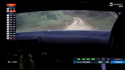 WRC 2 Kenya 2025 SS20 Solberg Bull Middle Road