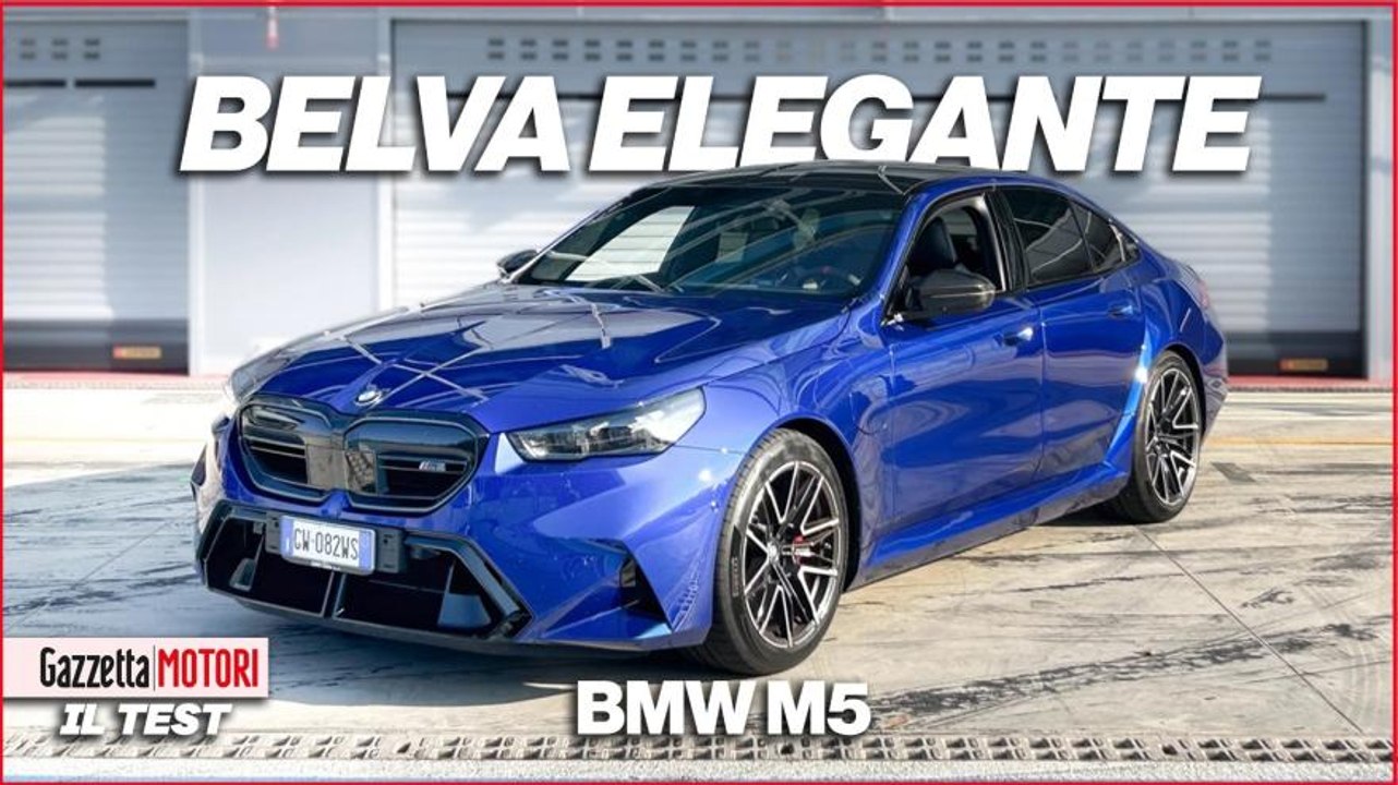 Bmw M5: come va in pista a Monza la super berlina da 727 CV