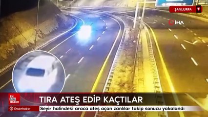 Şanlıurfa’da seyir halindeki araca ateş açan zanlılar yakalandı