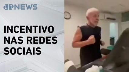 Lula reforça importância dos exercícios físicos e cita meta de viver até 120 ano