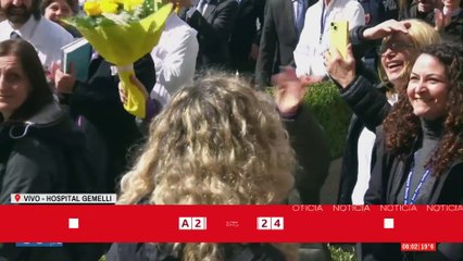 El Papa Francisco fue dado de alta