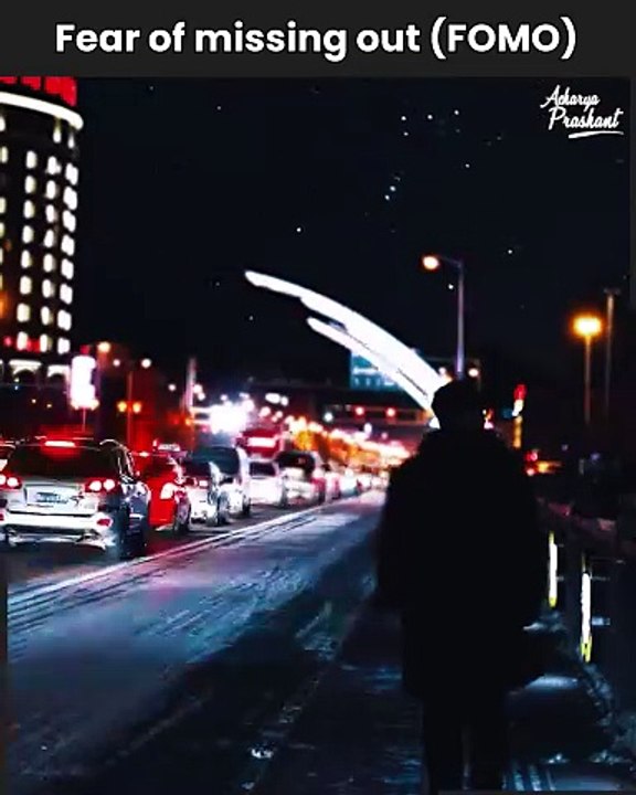 Fear of missing out (FOMO) || Acharya Prashant