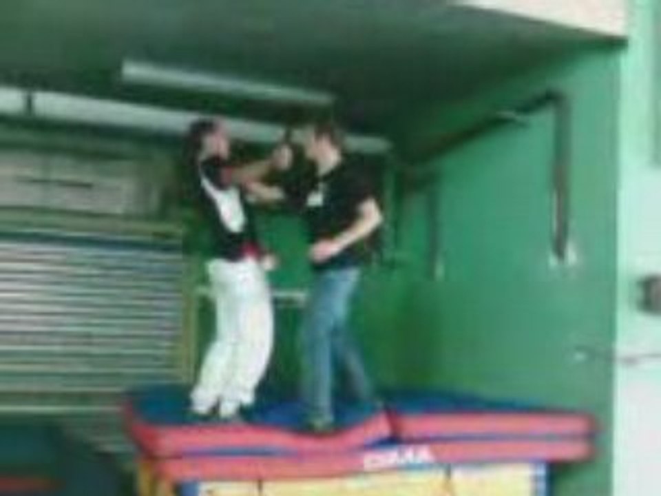 Chokeslam.