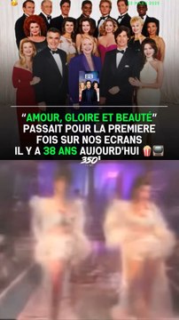 « AMOUR, GLOIRE ET BEAUTÉ » PASSAIT POUR LA PREMIERE FOIS SUR NOS ECRANS IL Y A 3️⃣8️⃣ ANS AUJOURD’HUI 🍿📺