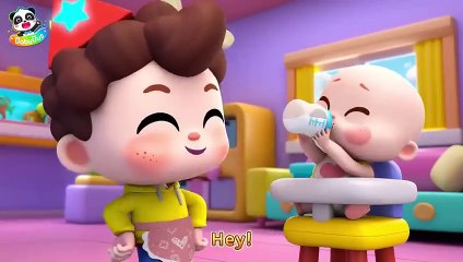 Diaper Change Song👶 _ Baby Care _ Nursery Rhymes _ Kids Songs _ BabyBus