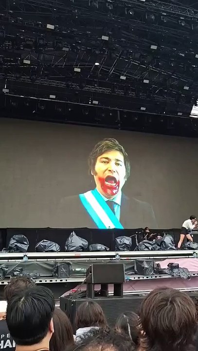 video milei lolla