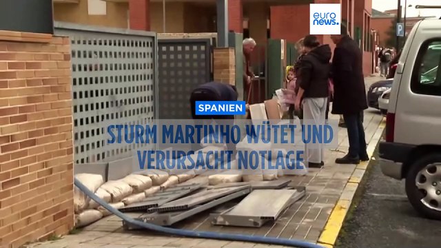 Unwetter-Warnung: Notstand in Spanien wegen Überschwemmungen - Es fällt auch Schnee