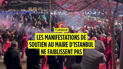 Turquie: les manifestations de soutien au maire d'Istanbul ne faiblissent pas