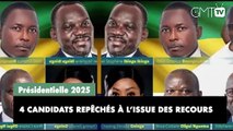 [#Reportage] Présidentielle 2025 : 4 candidats repêchés à l’issue des recours