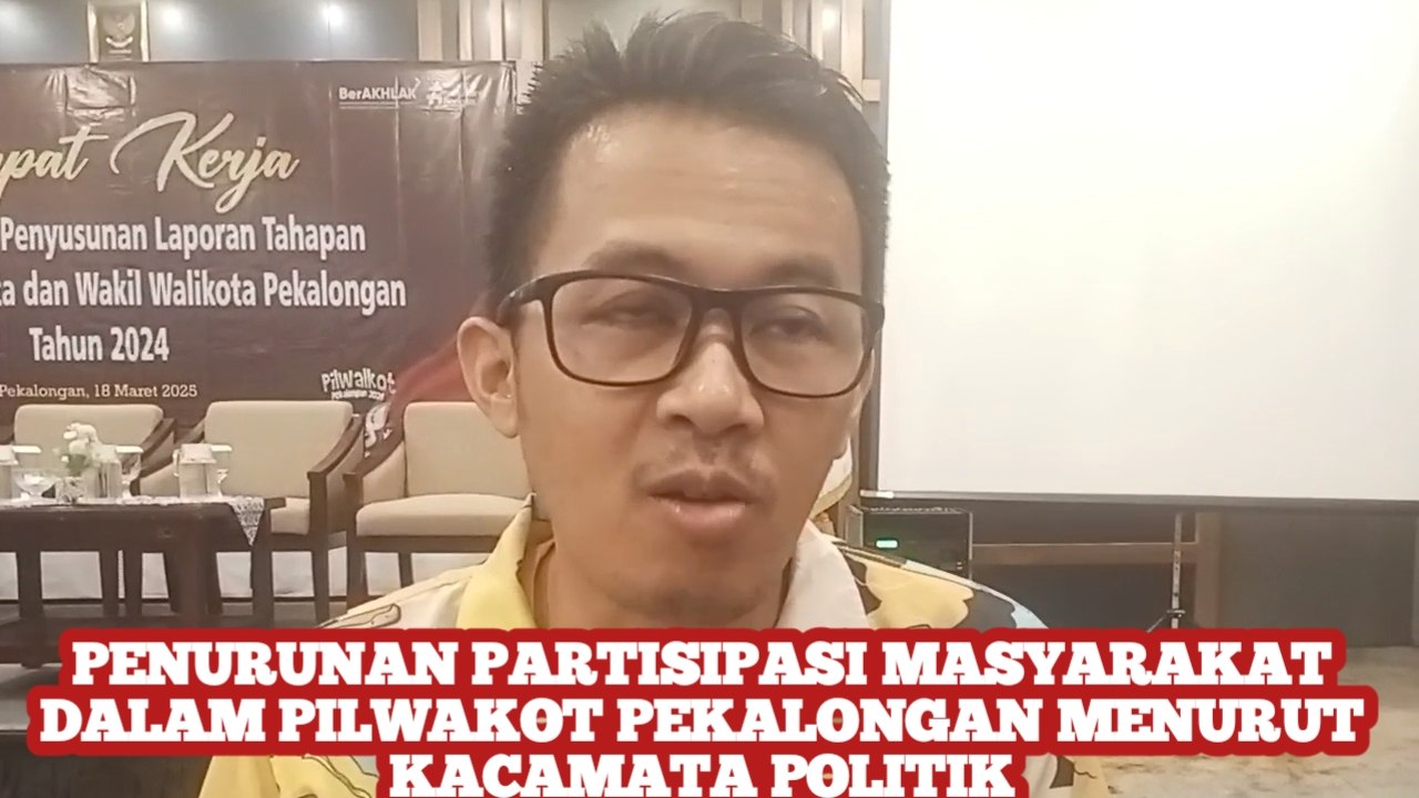 Penurunan Partisipasi Masyarakat Dalam Pilwakot Pekalongan Menurut Kacamata Politik