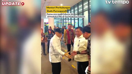 Menhub Dudy Purwagandhi Pantau Persiapan Arus Mudik Lebaran