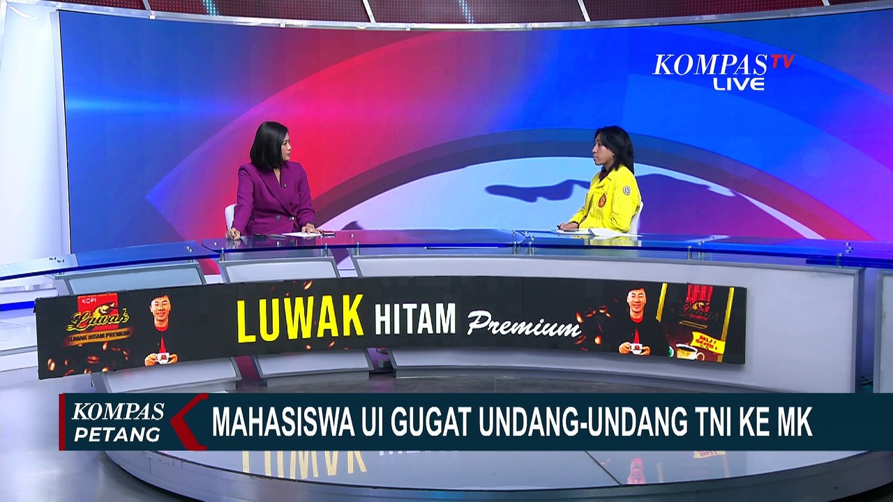 [FULL] Buka-bukaan Mahasiswa UI soal Dasar-Pokok Perkara Gugatan UU TNI ke MK