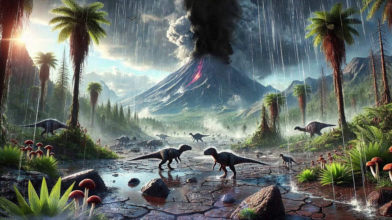 Herrerasaurus dinosaur