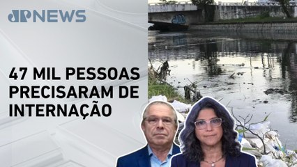 MG lidera ranking de doentes por falta de saneamento básico; Monica Rosenberg e Da Luz comenta