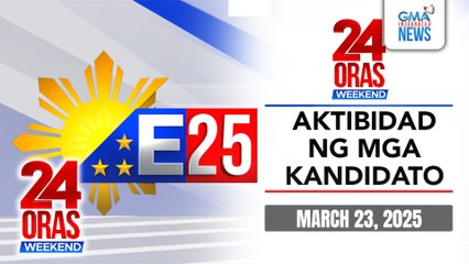 Senatorial candidates, tuloy-tuloy ang pag-iikot para ilatag ang kanilang plataporma | 24 Oras Weekend