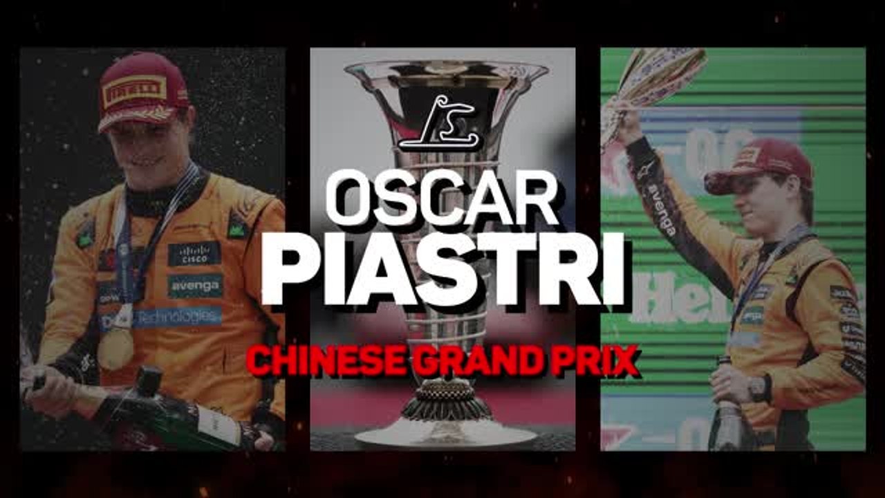 Chinese GP F1 Star Driver - Oscar Piastri