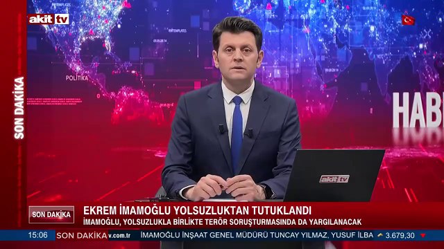 İBB'ye yönelik başlatılan soruşturma kapsamında tutuklanan İBB Başkanı Ekrem İmamoğlu ve 48 şüpheli cezaevine sevk edildi