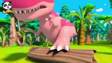Dino Is Coming_ _ Donut_ Burger_ Cupcake _ Yummy Foods Animation _ Kids Cartoon _ BabyBus