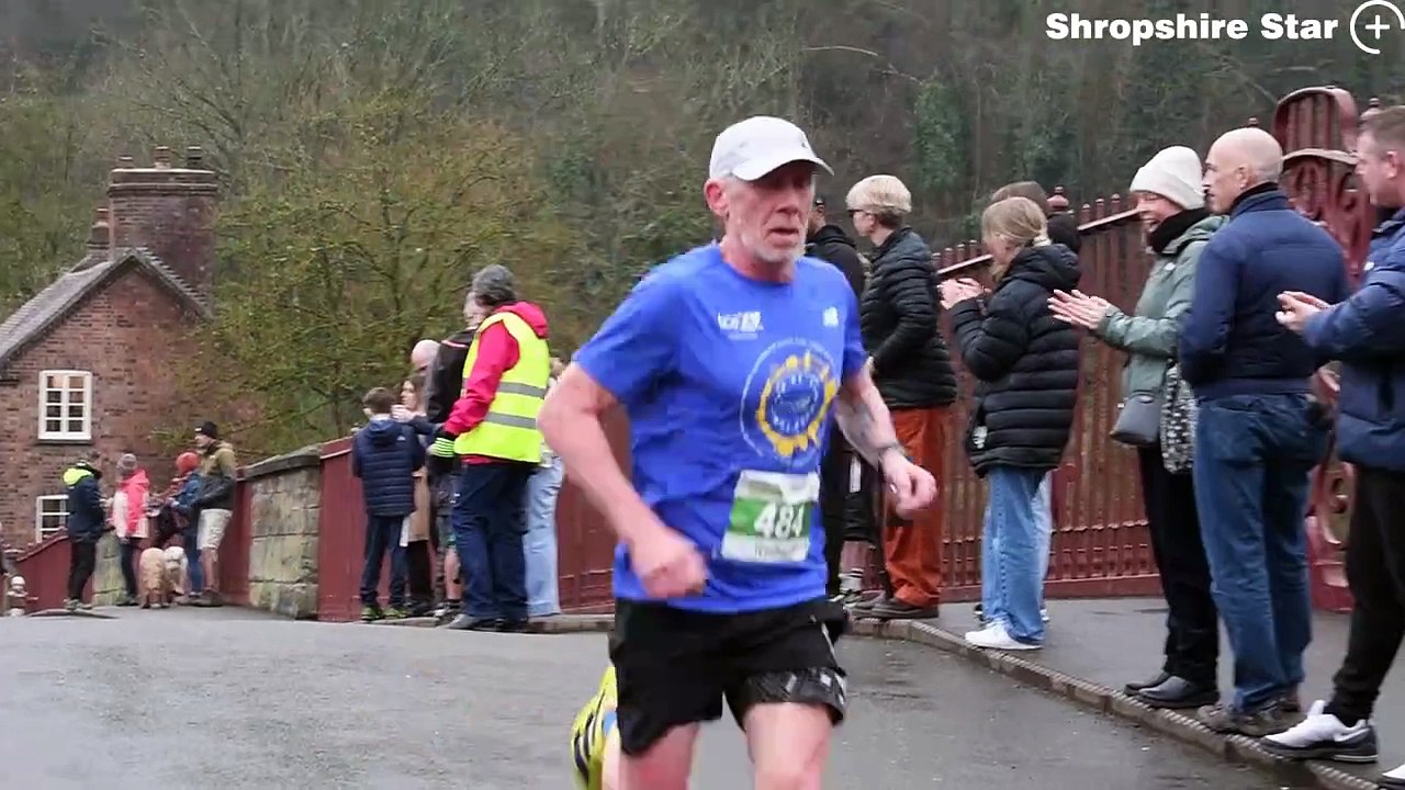 Scenes from the Ironbridge Half Marathon.