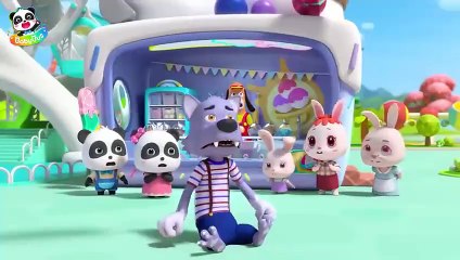 Rainbow Ice Cream Song _ Colors Song _ Sing Along Songs _ Nursery Rhymes _ Kids Song _ BabyBus