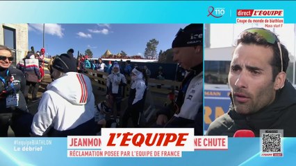 Fourcade : « Je n'ai pas vu de geste antisportif » - Biathlon - CM (F)