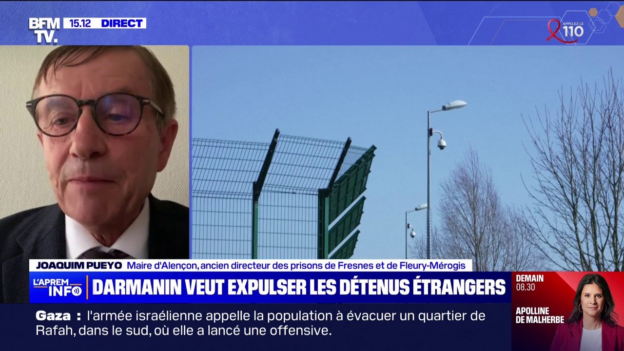 Expulsion des détenus étrangers: pour le maire d'Alençon, "faire exécuter une peine de prison dans les pays étrangers paraît difficile"