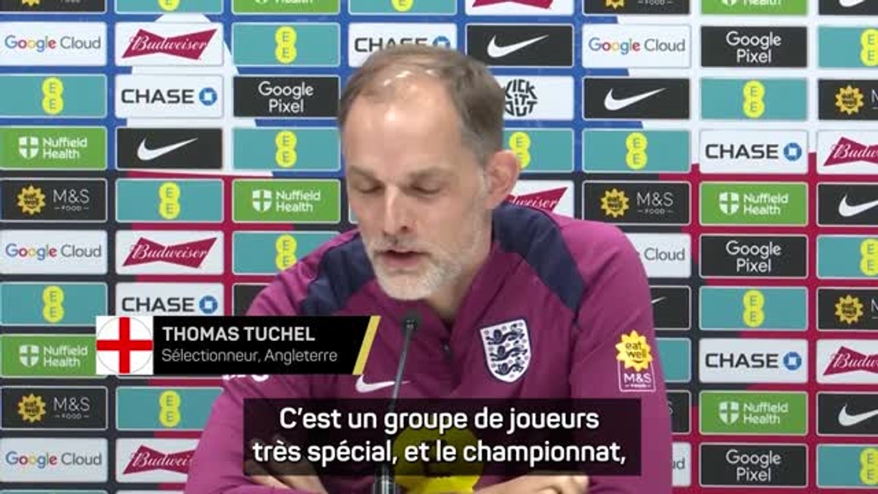 Angleterre - Tuchel : “Je suis le plus heureux quand j’entraîne en Angleterre”