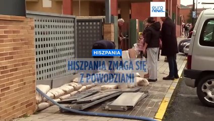 Dziesiątki ewakuowanych i zamknięte drogi po powodzi w środkowej i północnej Hiszpanii